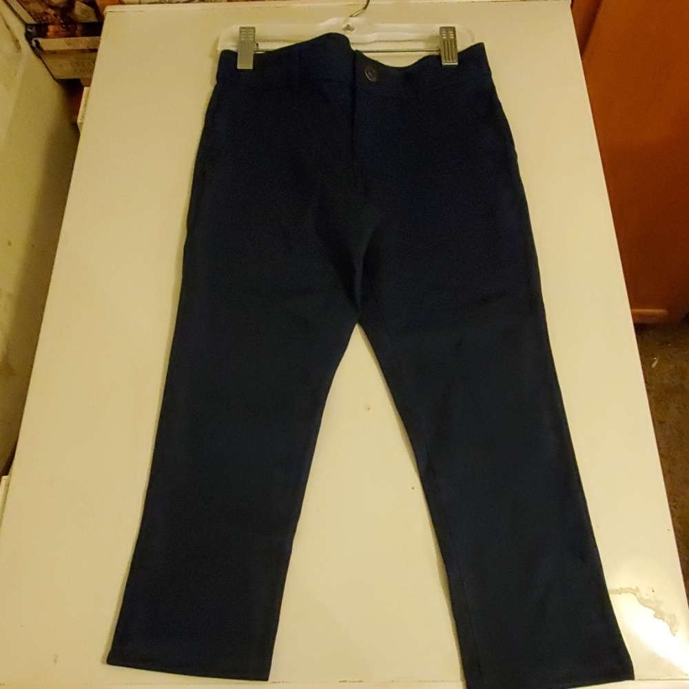 Girls Gymboree  navy uniform pant size 6 plus
